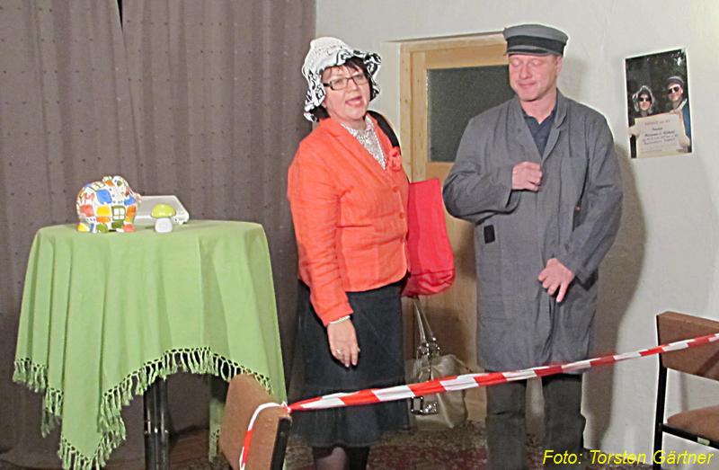 Kabarett "Marianne & Michael" im November 2012 in der Reddelicher Bauernscheune