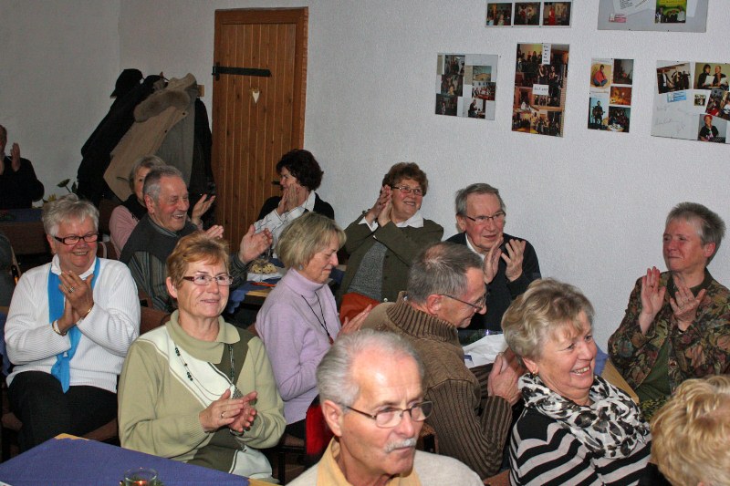 Ostpreußischer Humor mit Hans-Peter Hahn in der Bauernscheune Reddelich, November 2011
