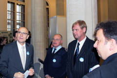 Teilnahme am Projekt \"Zeitensprünge\", 4. Jugendgeschichtstag im Landtag M/V am 13.11.2008