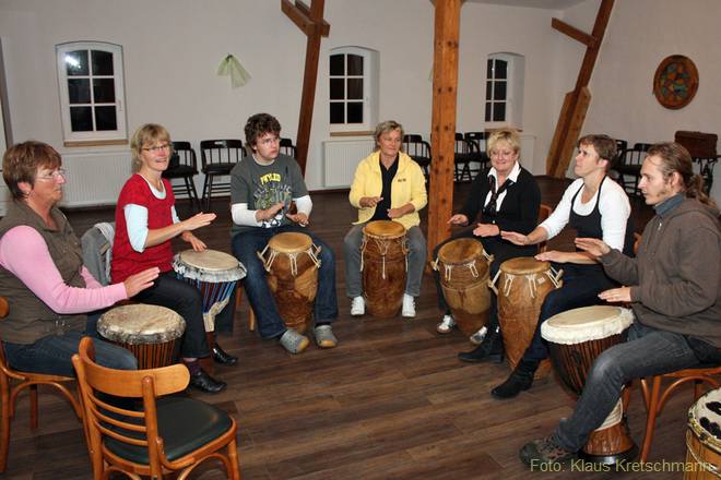 Trommelkurs Trommelkurs in der Bauernscheune Reddelich